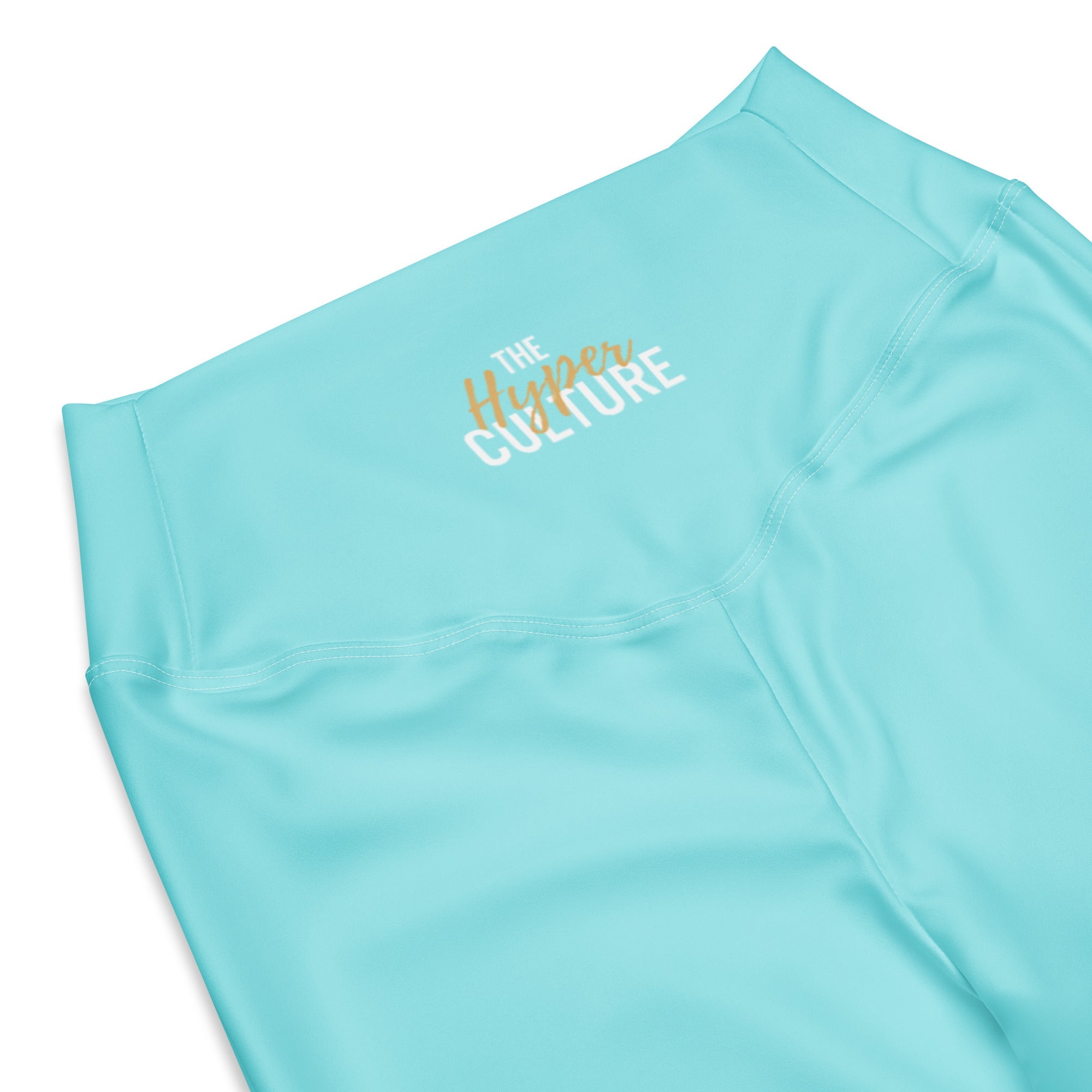 [THC Basics] Frosted Cyan Flare Leggings