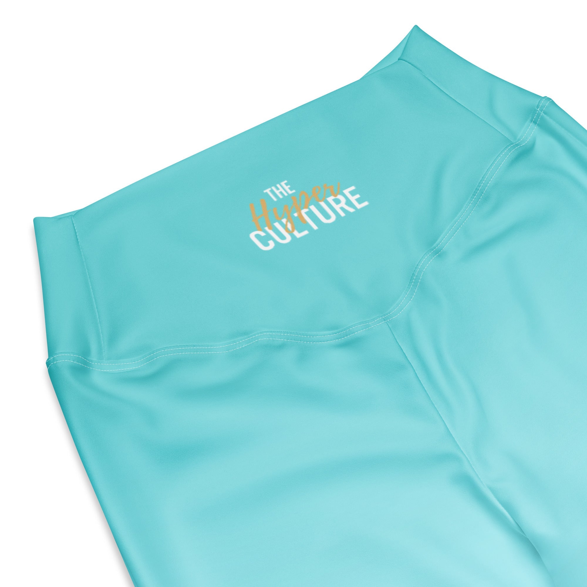 [THC Basics] Tropical Wave Flare Leggings