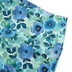 [Floral Bloom] Azure Meadow Flare leggings