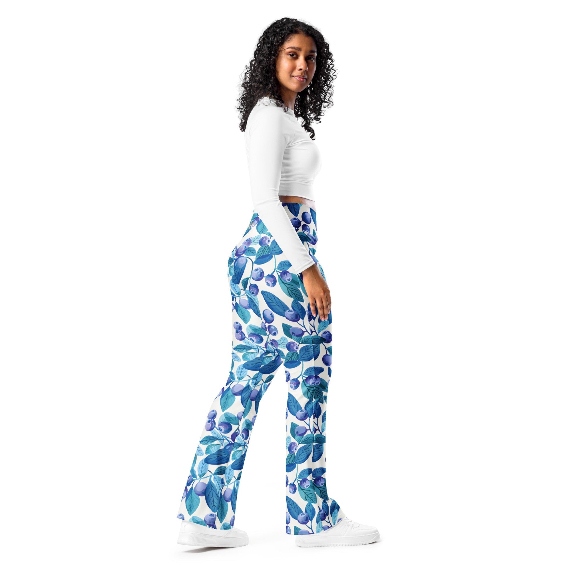 [Fruitilicious] Berry Kissed Flare Leggings