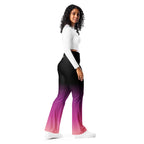 [THC Basics] Pink Eclipse Flare Leggings