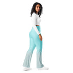[THC Basics] Frosted Cyan Flare Leggings