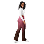[THC Basics] Blush Latte Flare Leggings