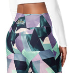 [GeoModa] Kleido Shards Flare Leggings