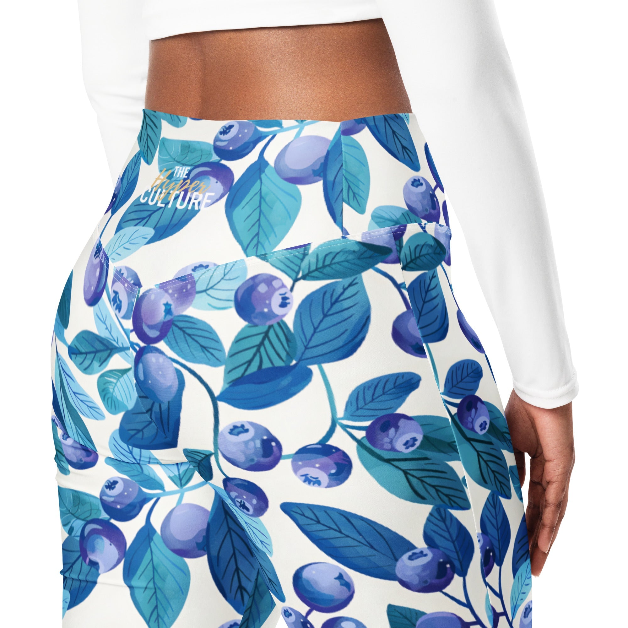 [Fruitilicious] Berry Kissed Flare Leggings