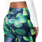 [Floral Bloom] Electric Flora Flare Leggings