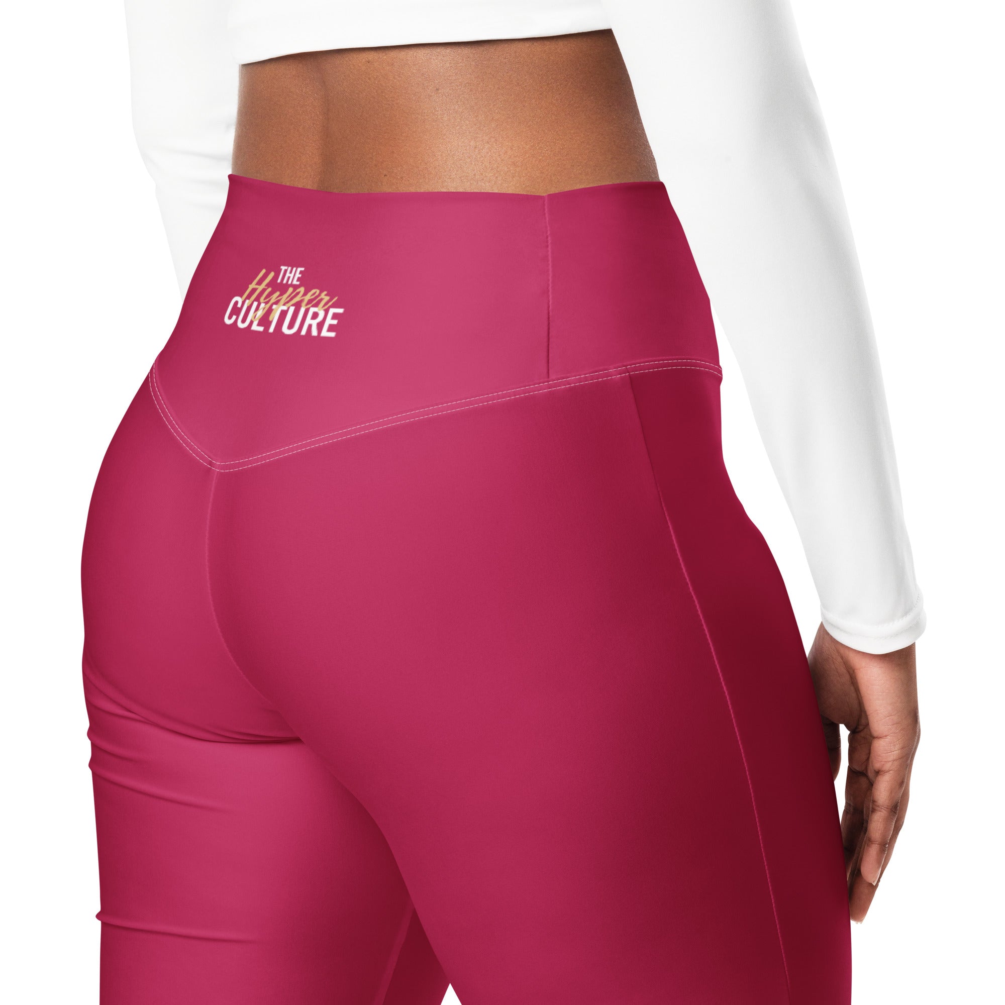 [THC Basics] Peachy Crimson Flare Leggings