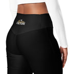 [THC Basics] Pink Eclipse Flare Leggings