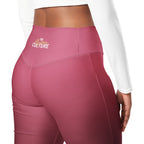 [THC Basics] Blush Latte Flare Leggings
