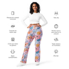 [Floral Bloom] Spring Serenade Flare Leggings