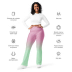 [THC Basics] Rosy Apple Flare leggings