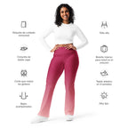 [THC Basics] Peachy Crimson Flare Leggings