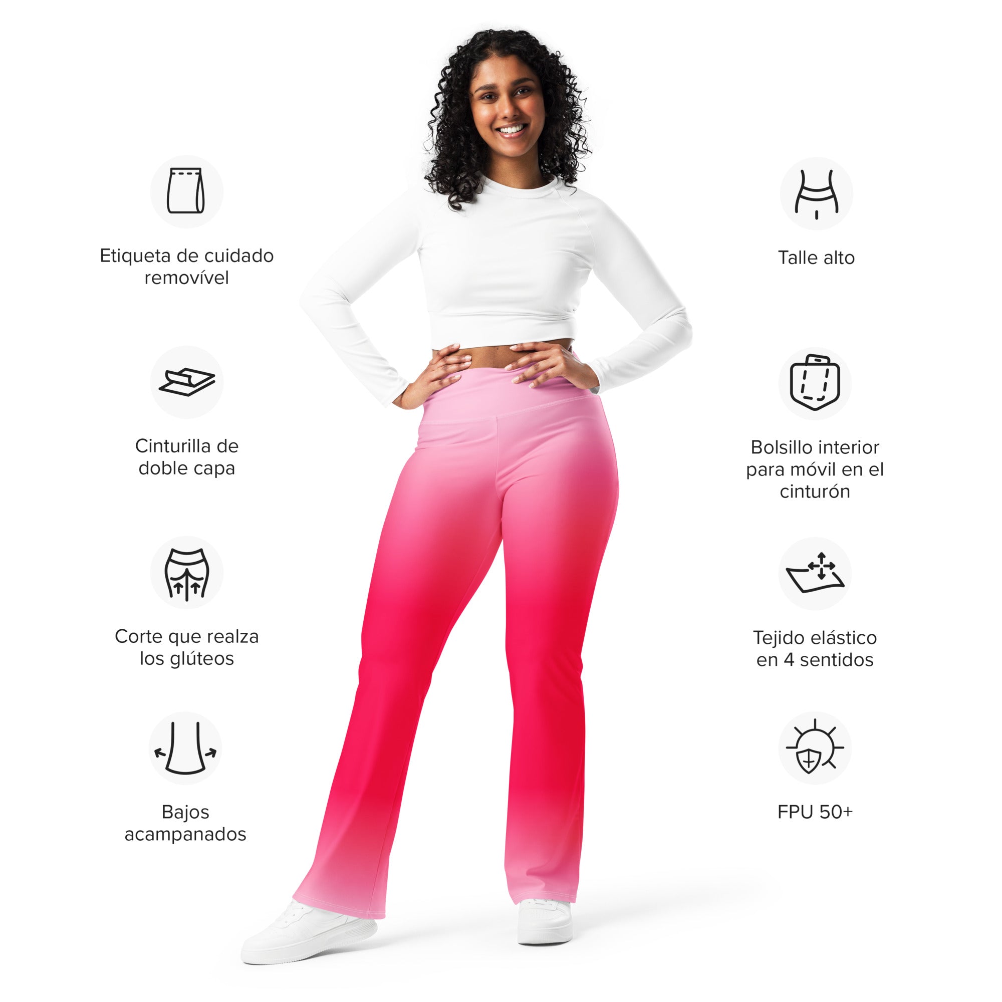 [THC Basics] Ruby Glow Flare Leggings