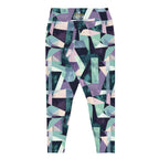 [GeoModa] Kleido Shards Plus Size Leggings
