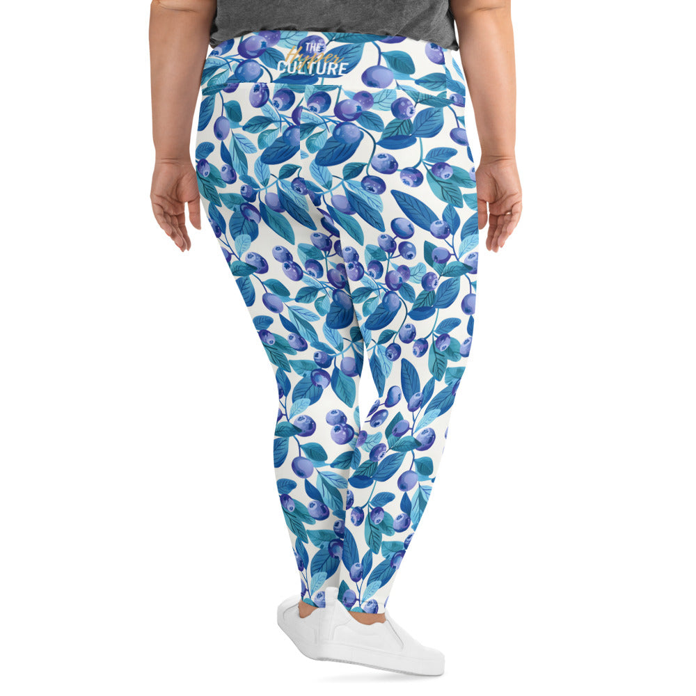 [Fruitilicious] Berry Kissed Plus Size Leggings