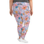 [Floral Bloom] Spring Serenade Plus Size Leggings