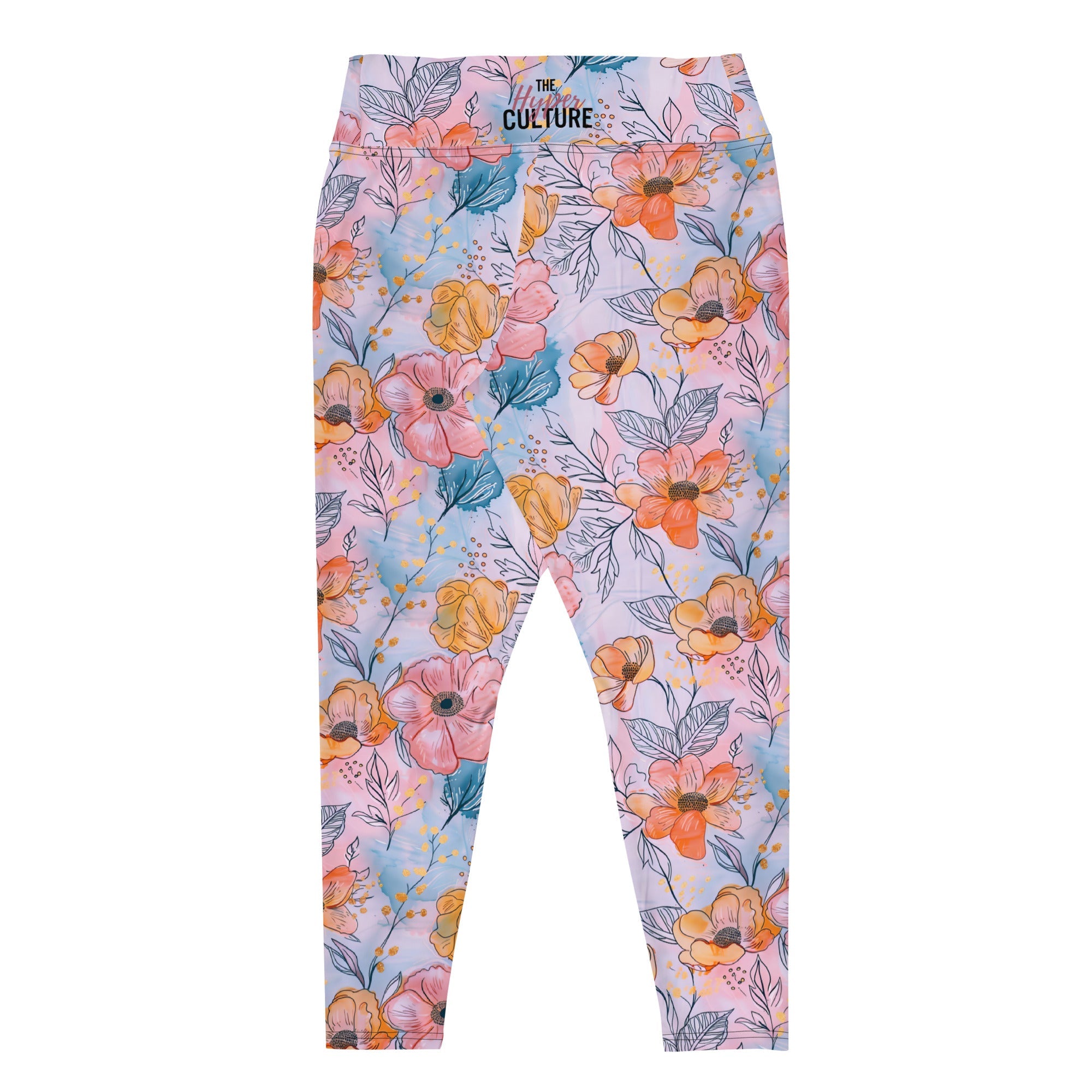 [Floral Bloom] Spring Serenade Plus Size Leggings
