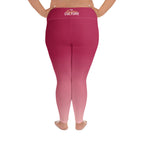 [THC Basics] Peachy Crimson Plus Size Leggings