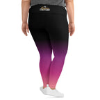 [THC Basics] Pink Eclipse Plus Size Leggings