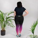 [THC Basics] Pink Eclipse Plus Size Leggings