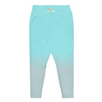 [THC Basics] Frosted Cyan Plus Size Leggings