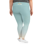 [THC Basics] Shimmering Showers Plus Size Leggings