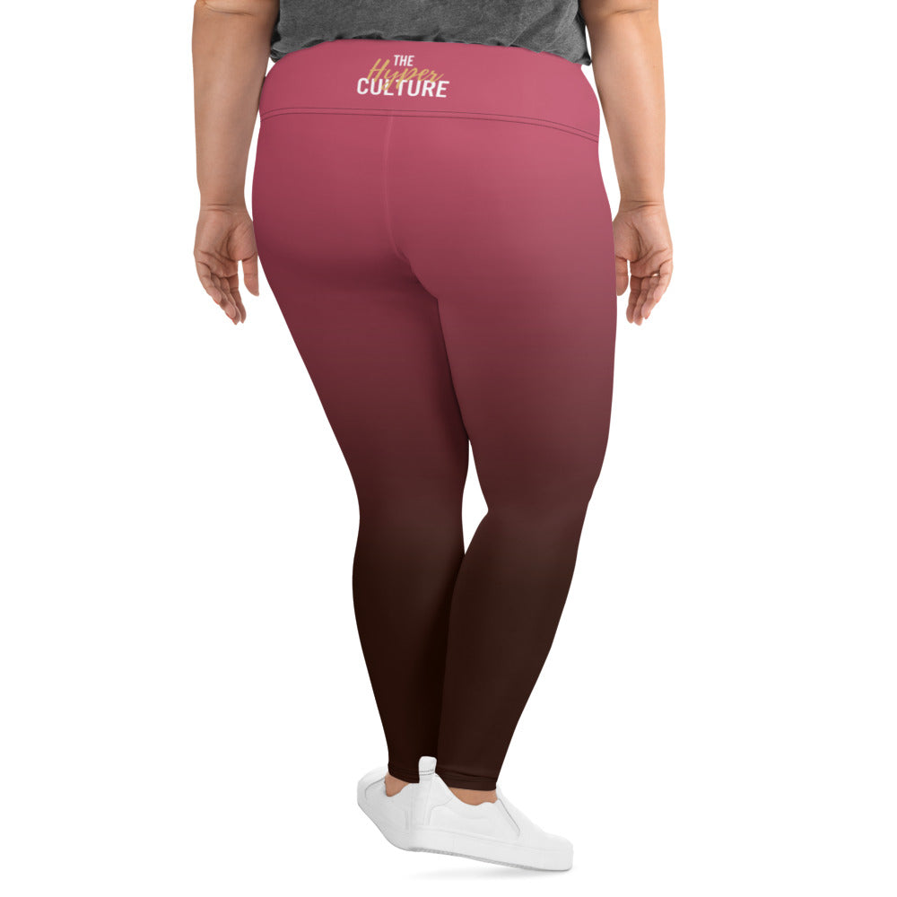 [THC Basics] Blush Latte Plus Size Leggings