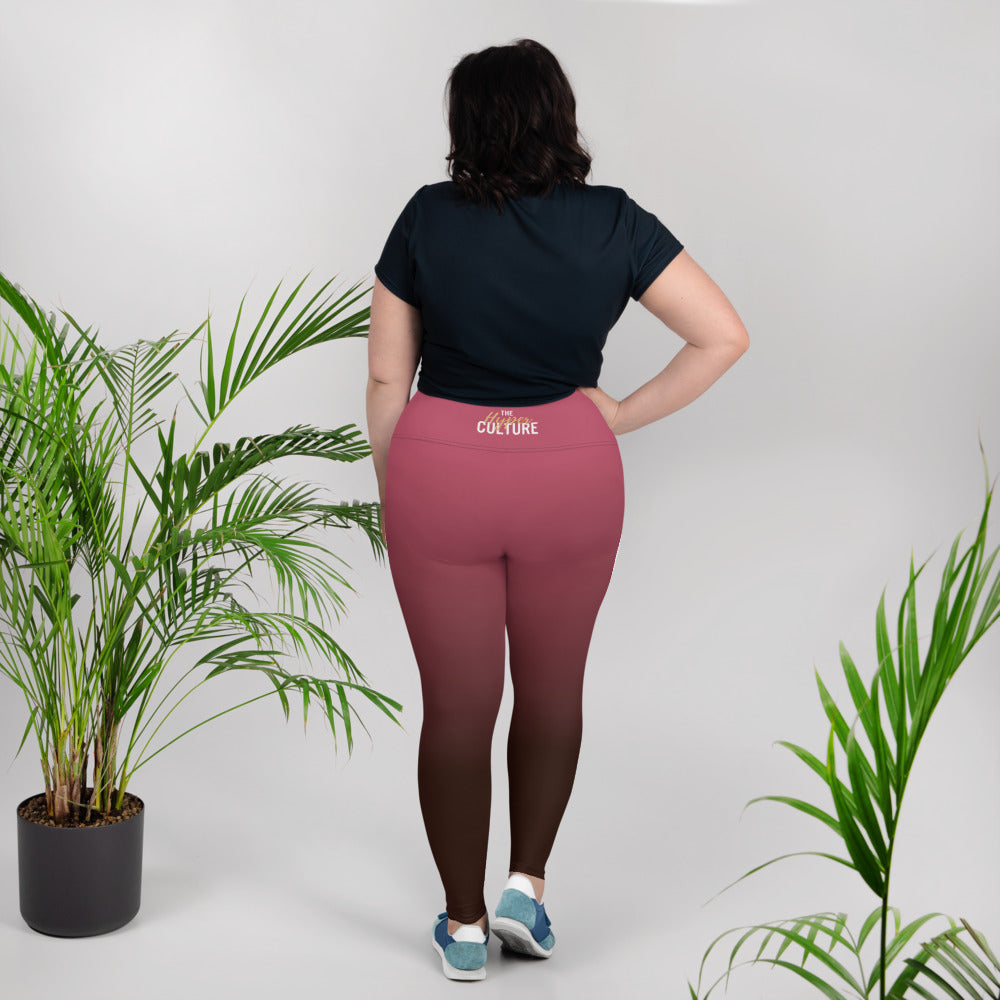 [THC Basics] Blush Latte Plus Size Leggings