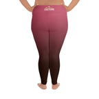 [THC Basics] Blush Latte Plus Size Leggings