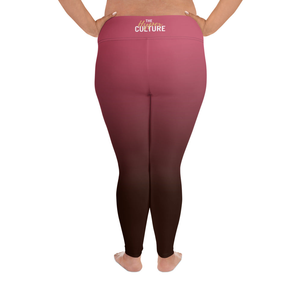 [THC Basics] Blush Latte Plus Size Leggings