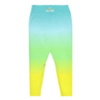 [THC Basics] Tropical Wave Plus Size Leggings
