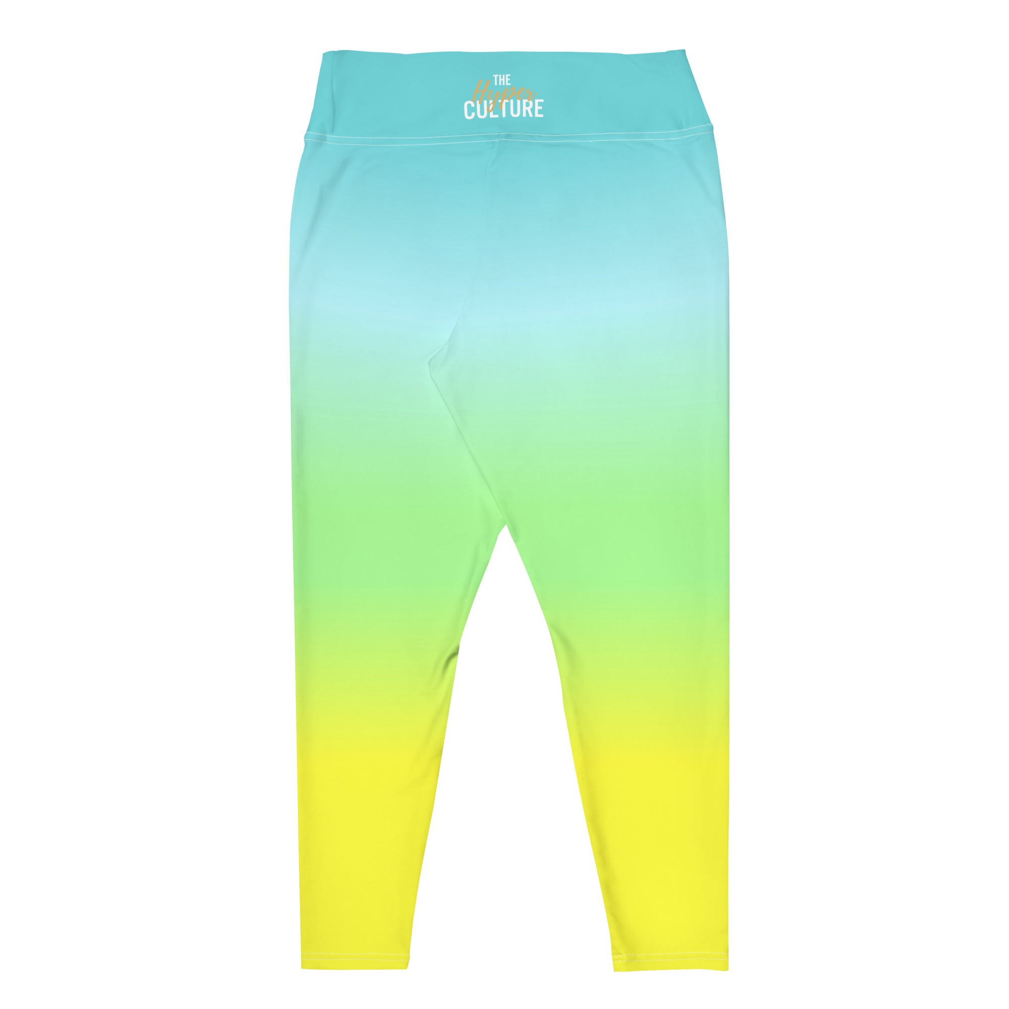 [THC Basics] Tropical Wave Plus Size Leggings