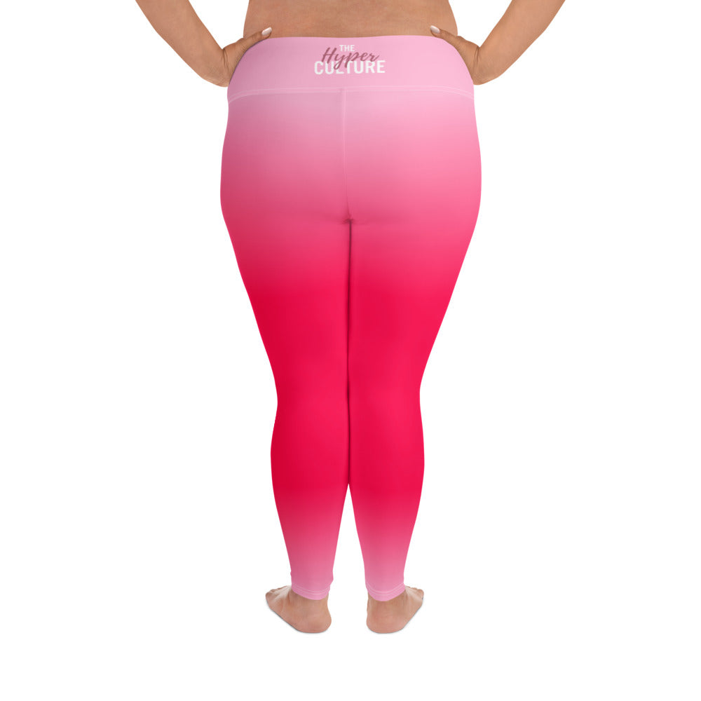 [THC Basics] Ruby Glow Plus Size Leggings