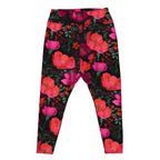 [Floral Bloom] Night Flora Yoga Plus Size Leggings