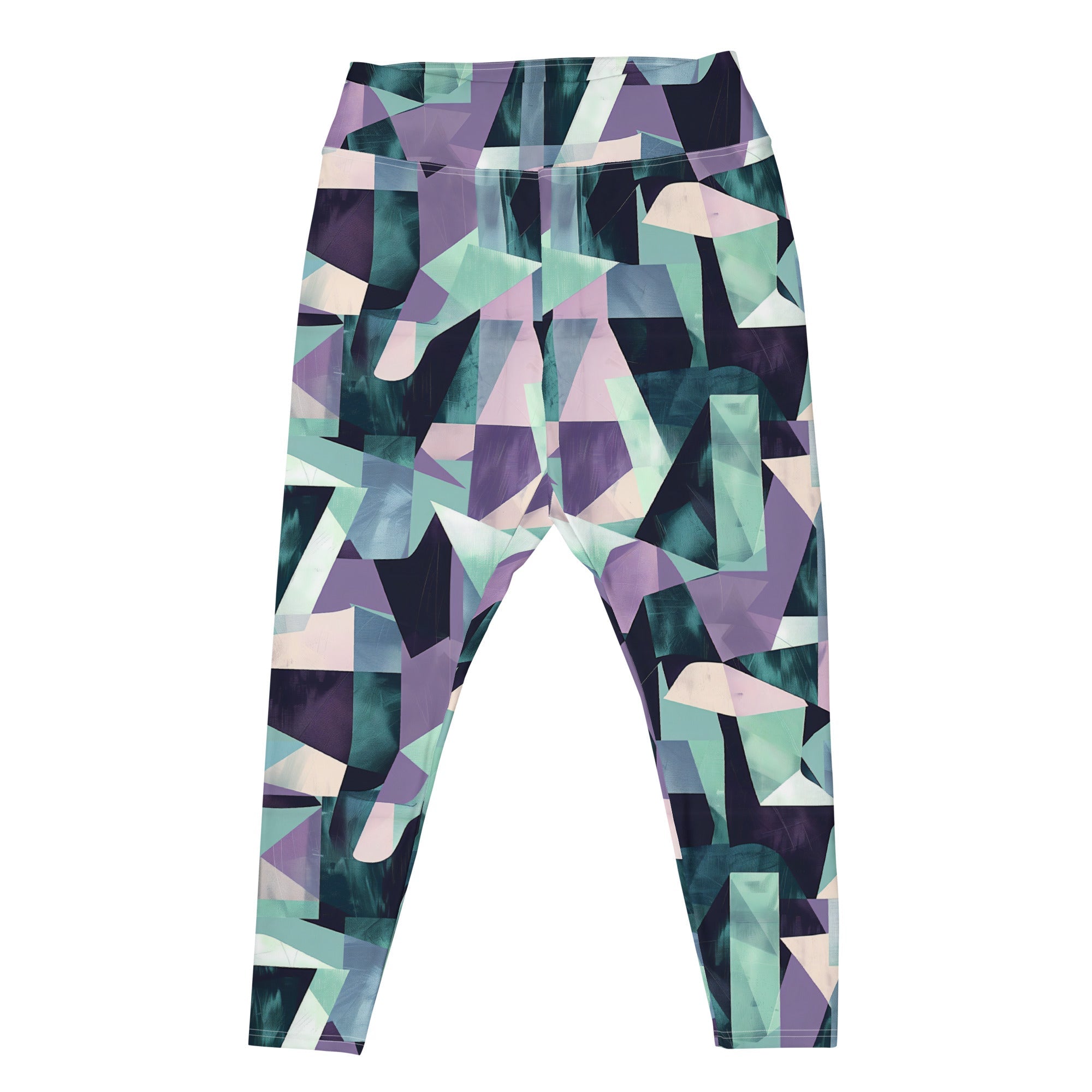 [GeoModa] Kleido Shards Plus Size Leggings