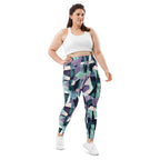 [GeoModa] Kleido Shards Plus Size Leggings