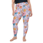 [Floral Bloom] Spring Serenade Plus Size Leggings