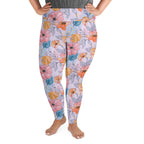 [Floral Bloom] Spring Serenade Plus Size Leggings