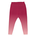 [THC Basics] Peachy Crimson Plus Size Leggings