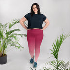 [THC Basics] Peachy Crimson Plus Size Leggings