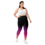 [THC Basics] Pink Eclipse Plus Size Leggings
