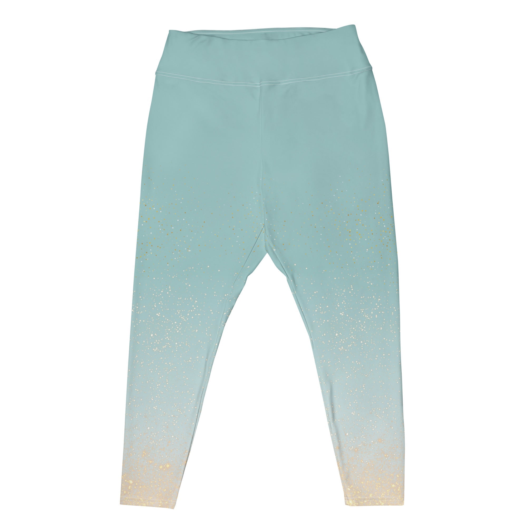 [THC Basics] Shimmering Showers Plus Size Leggings
