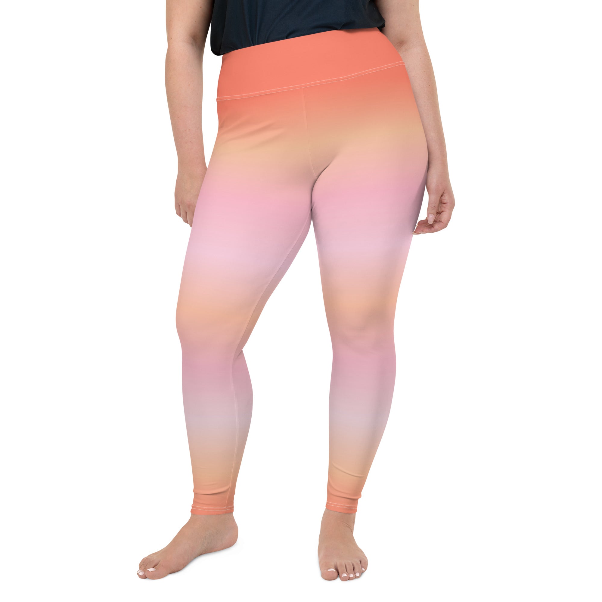 [THC Basics] Golden Hour Plus Size Leggings