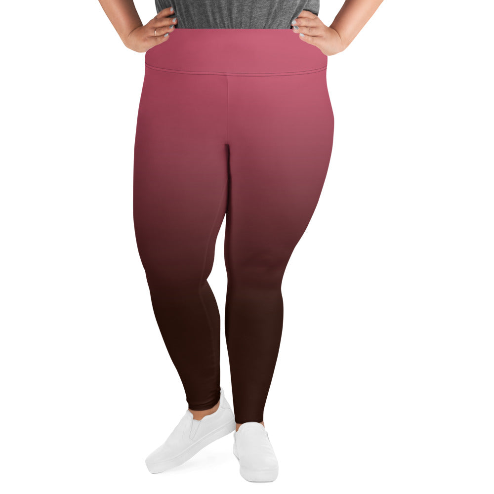 [THC Basics] Blush Latte Plus Size Leggings