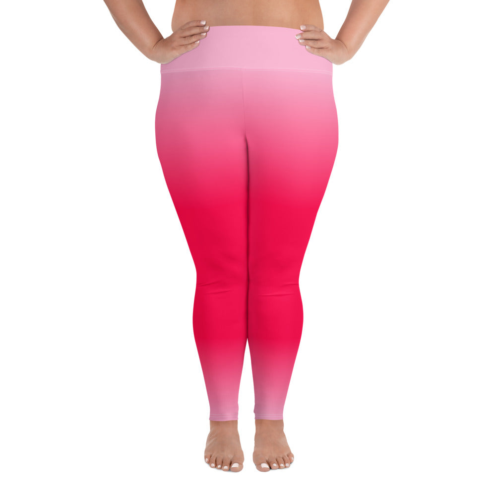 [THC Basics] Ruby Glow Plus Size Leggings