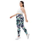 [GeoModa] Kleido Shards Plus Size Leggings