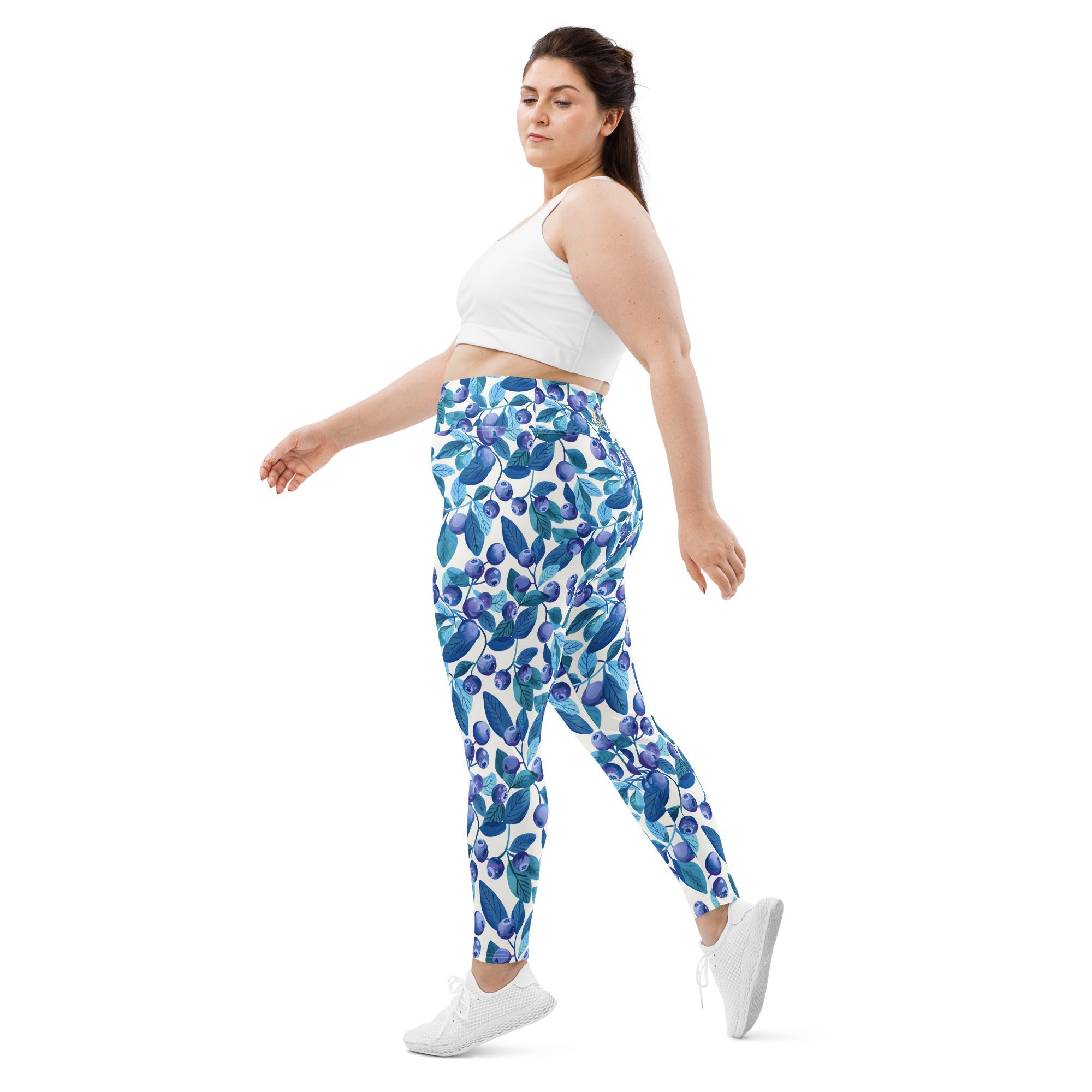 [Fruitilicious] Berry Kissed Plus Size Leggings