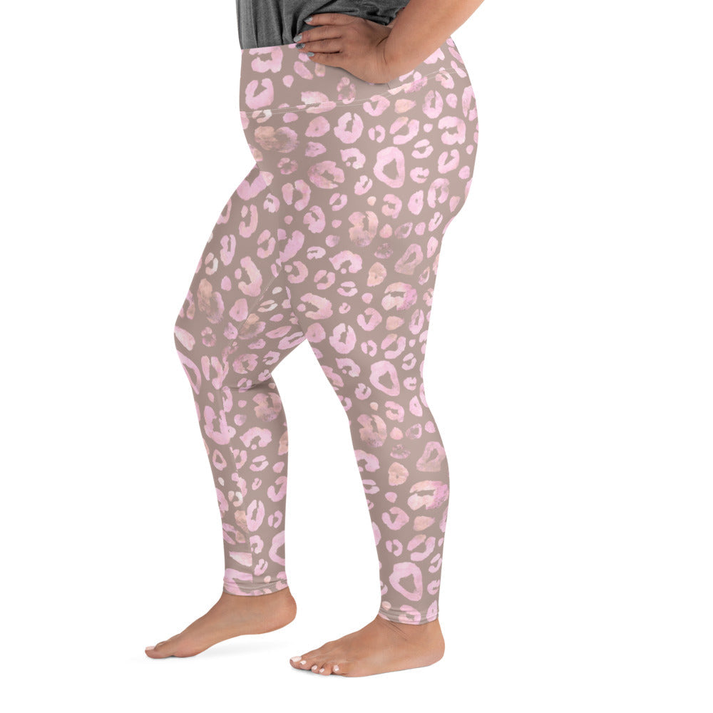 [Wild Side] Dusty Roar Plus Size Leggings