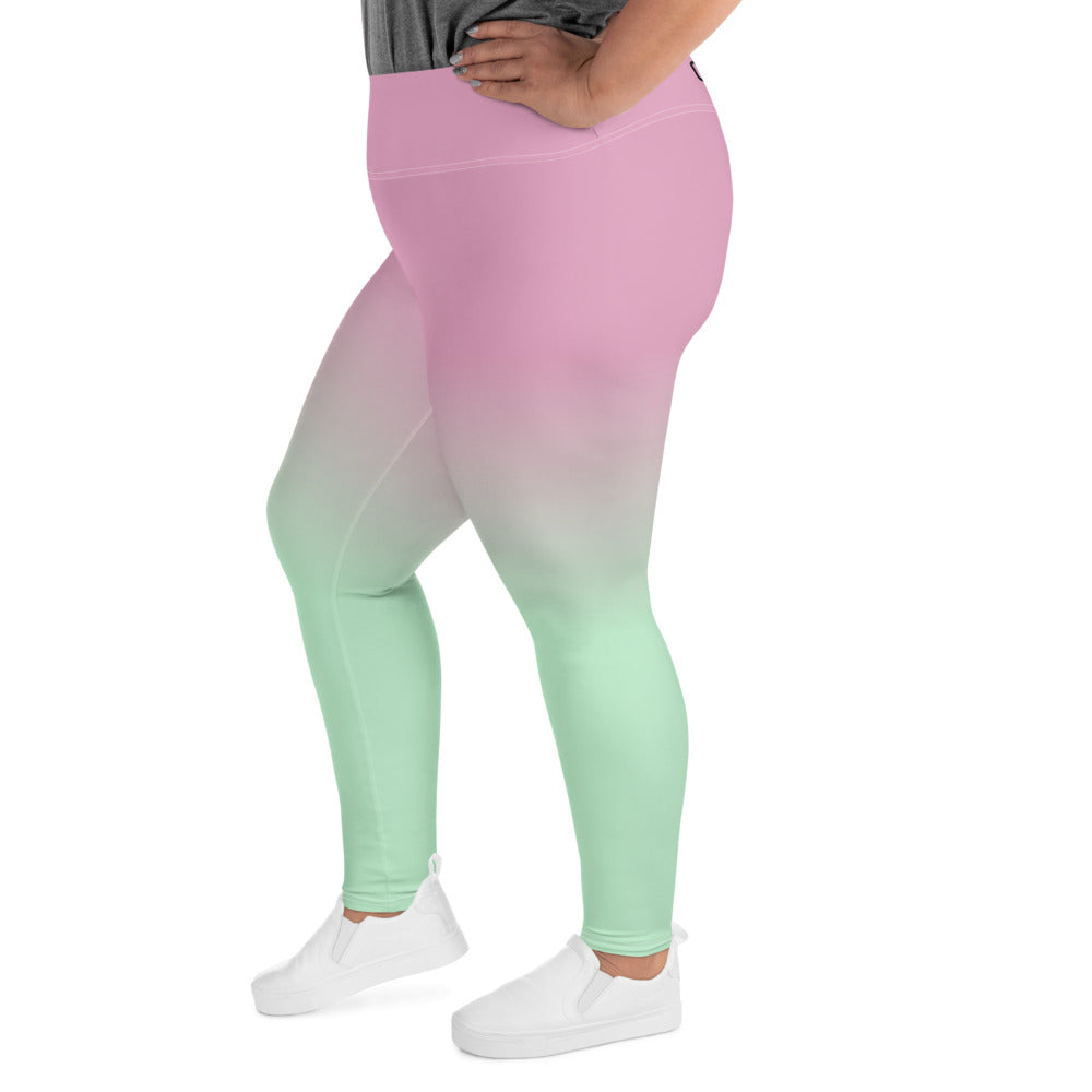 [THC Basics] Rosy Apple Plus Size Leggings