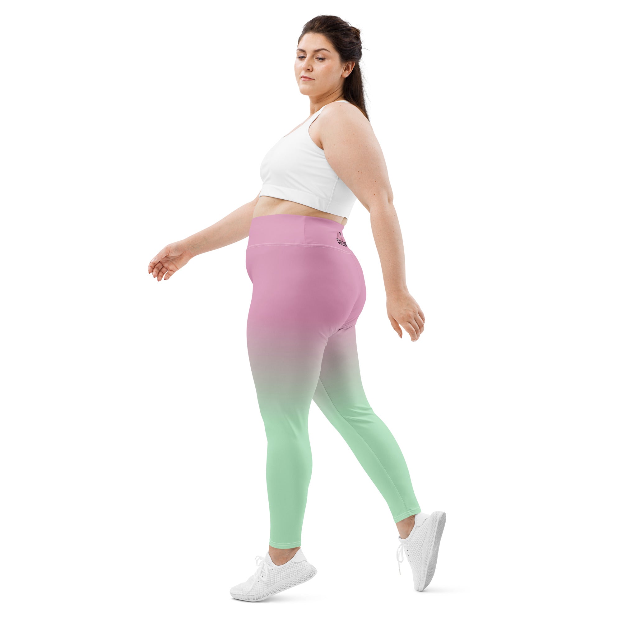 [THC Basics] Rosy Apple Plus Size Leggings